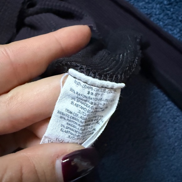 Free People Black Long Sleeve Top - Picture 3 of 4